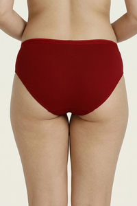 Zivame Anti-Microbial Low Rise Full Coverage Hipster Panty (Pack of 3) - Multicolor — thumbnail 4
